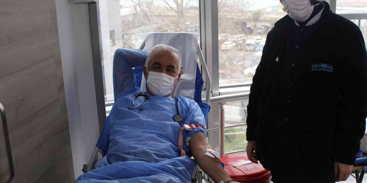 Özel İmperial Hastanesi ve Kızılay işbirliği ile kan bağışı kampanyası