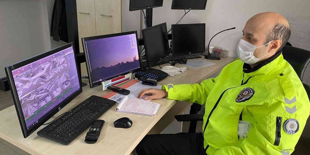 Nallıhan’da KGYS ile trafik denetimi yapıldı