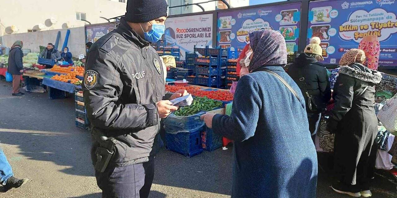 Dolandırıcılara karşı polis pazara çıktı