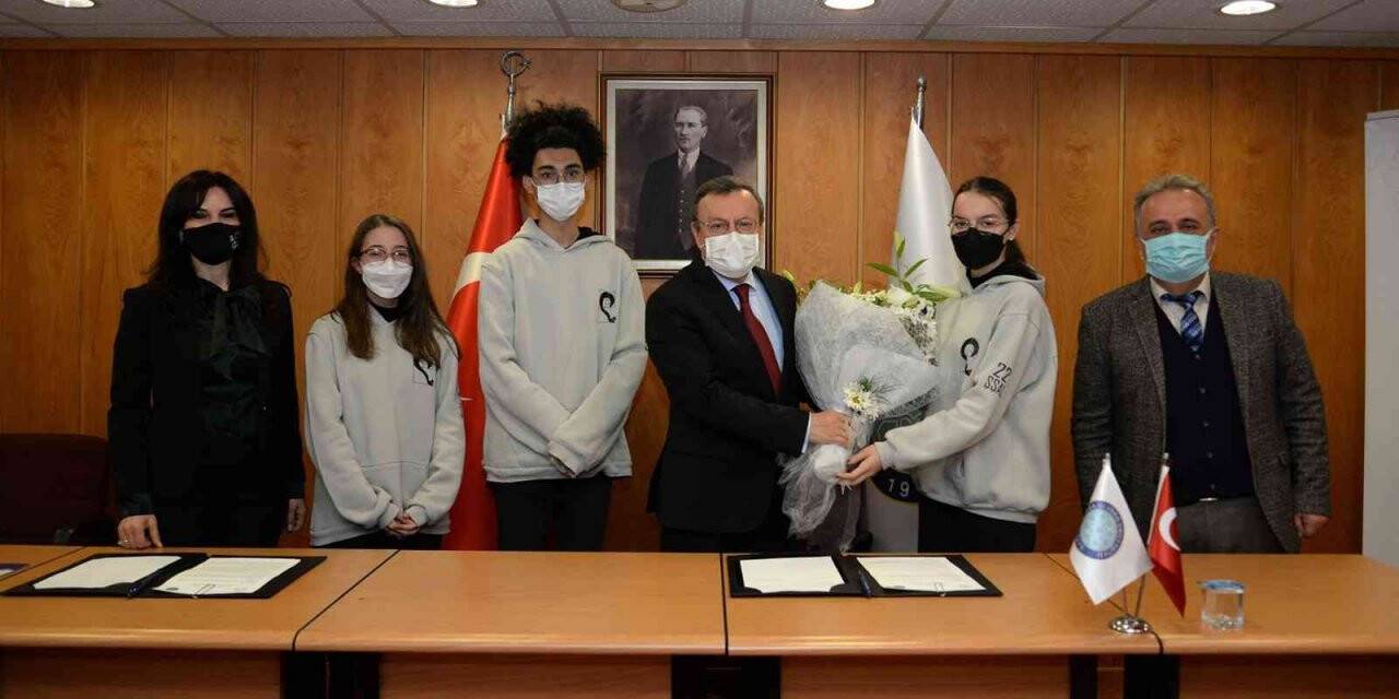 BUÜ’den Şükrü Şankaya Anadolu Lisesi’ne bilimsel destek