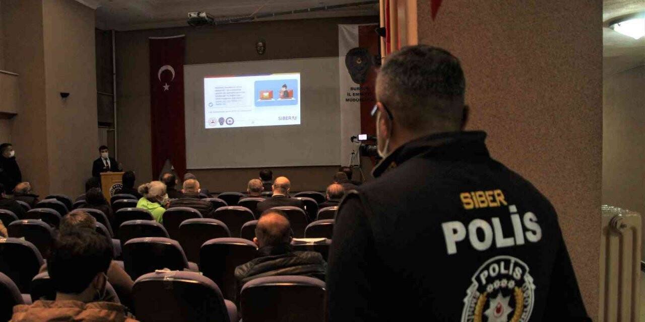 Burdur’da basın mensuplarına SİBERAY anlatıldı