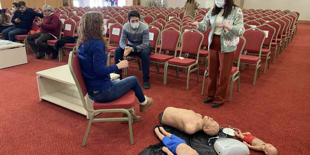 KUTO’da  Sertifikalı ilk yardım eğitimi yapıldı