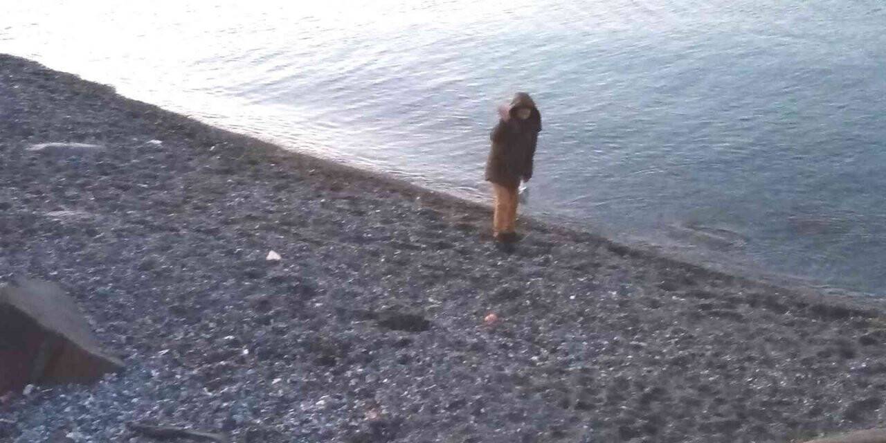 Bandırma’da deniz çekildi