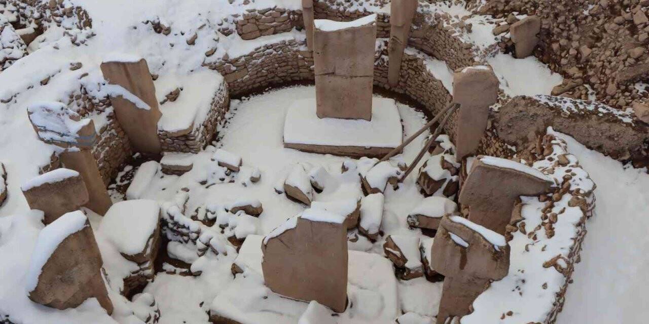 Göbeklitepe beyaza büründü