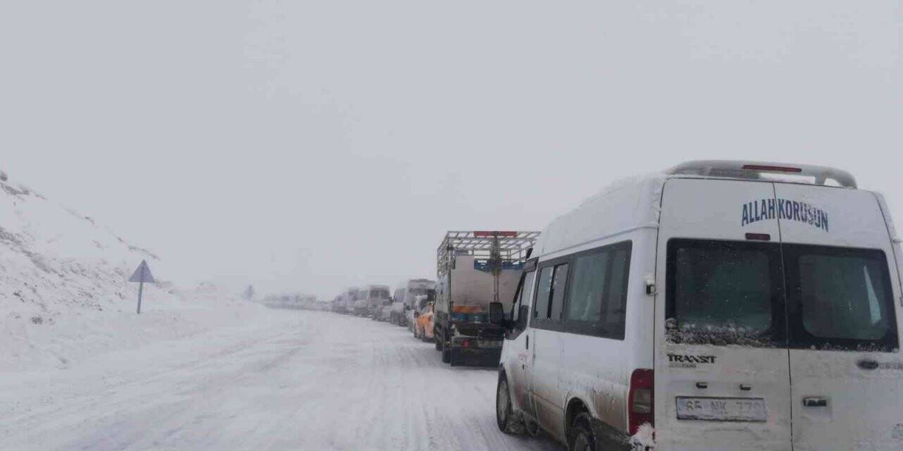 Güzeldere Geçidi’nde zor anlar