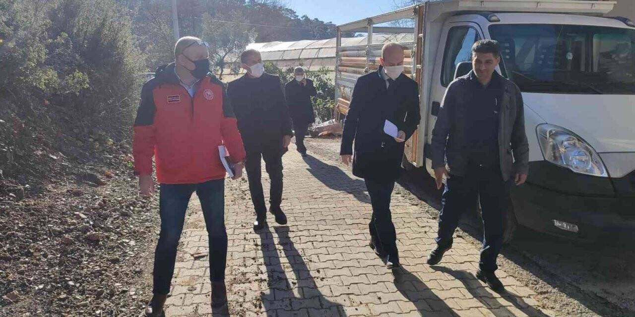 Köyceğiz’de çiftçilerin yaraları sarılıyor