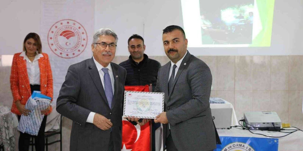 Kontrollü üretim sertifikayla taçlandı