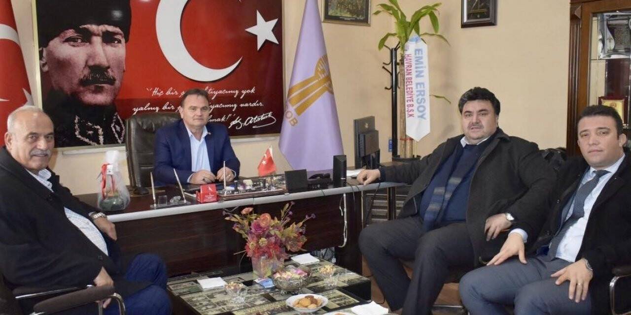 Esnaf odalarına hayırlı olsun ziyareti