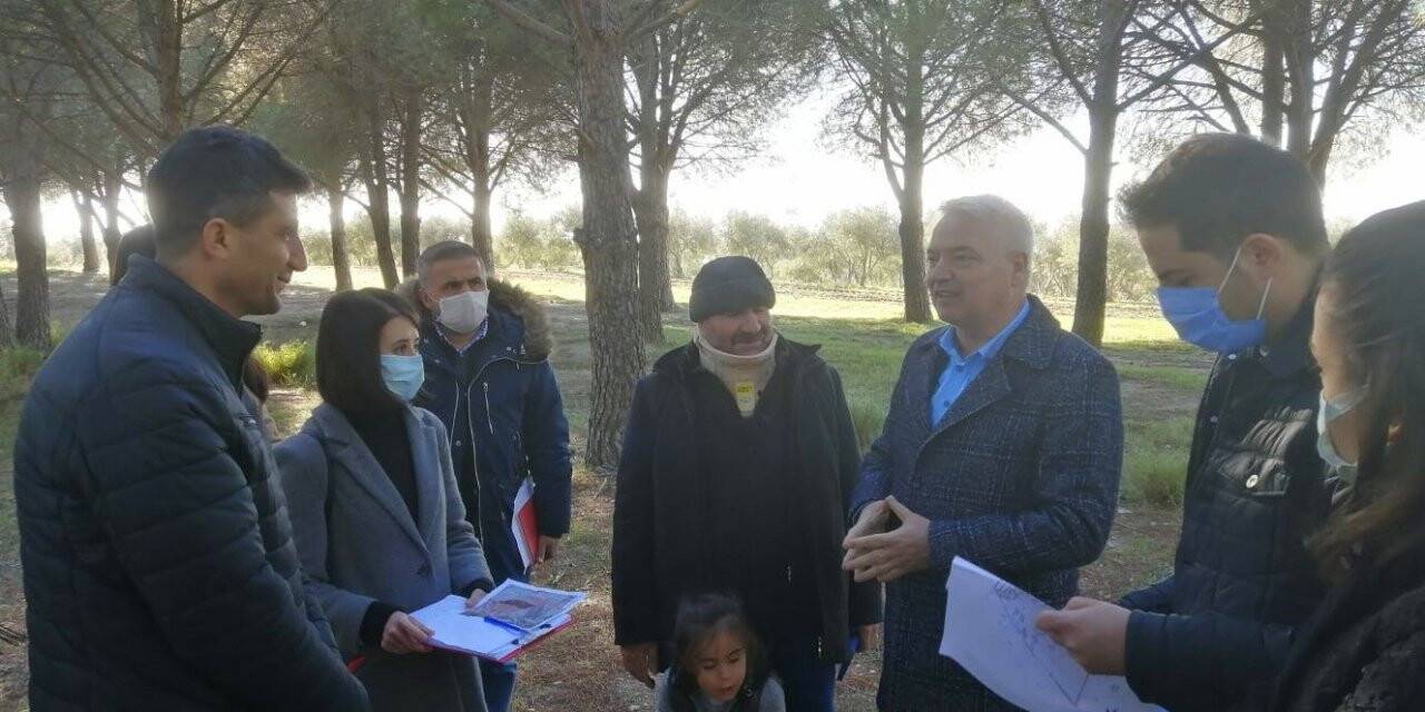 Başkan Bilgin’den Azimli’ye halı saha ve piknik alanı müjdesi