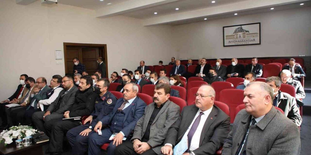 Genel asayiş, eğitim ve sağlık durum değerlendirme toplantısı gerçekleştirildi