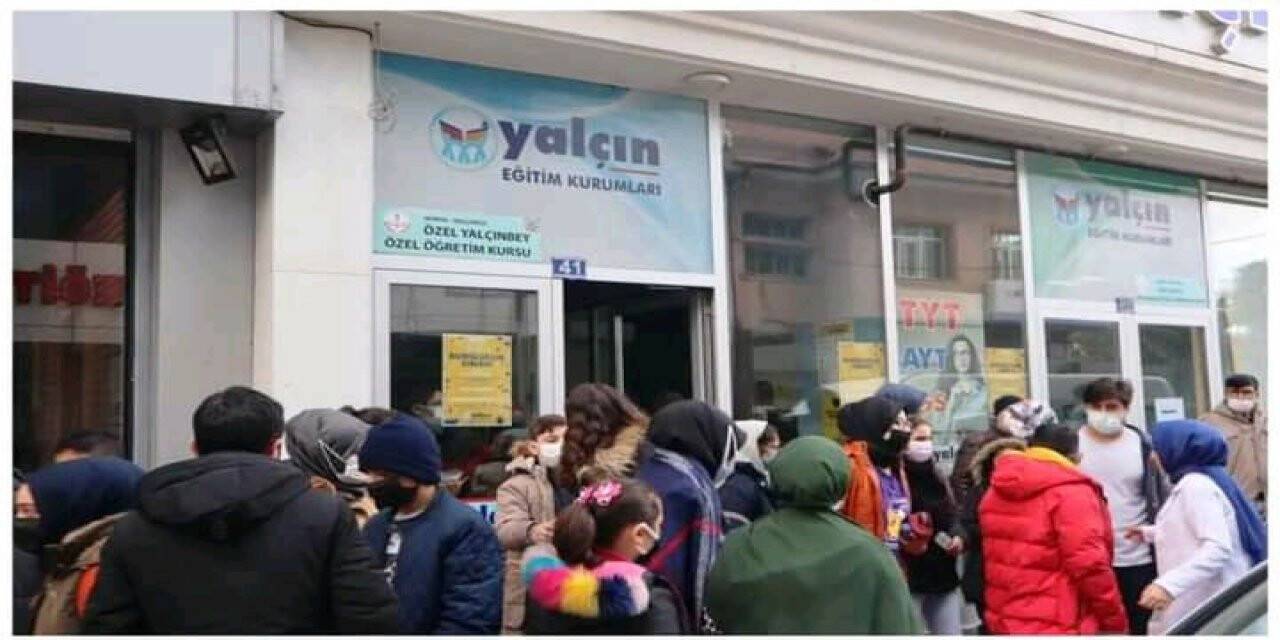 Yalçın Öğretim Kursları bursluluk sınavına yoğun katılım