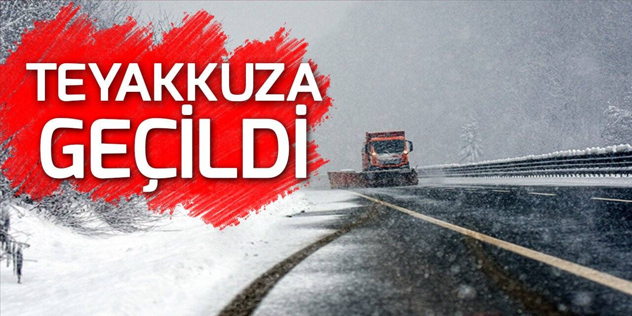 Bakan Soylu, beklenen yoğun kar yağışı nedeniyle teyakkuza geçildiğini bildirdi