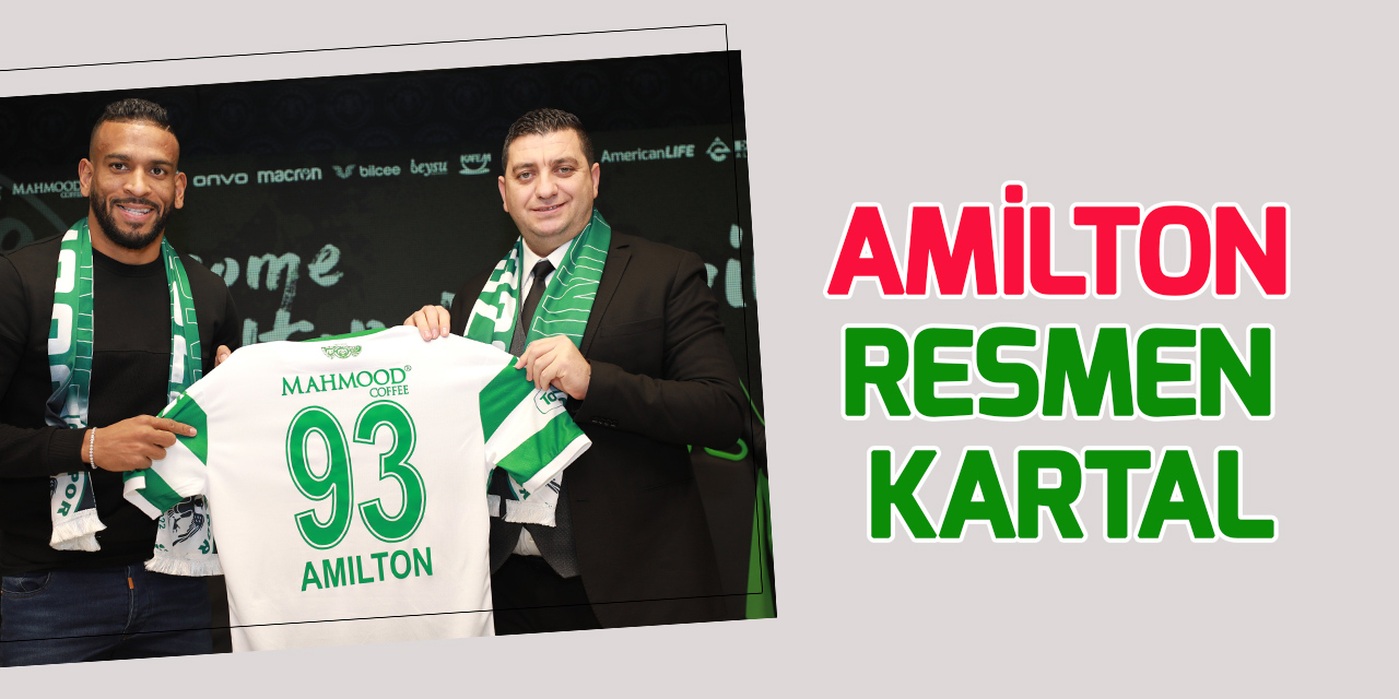 Konyaspor, Amilton'la sözleşme imzaladı