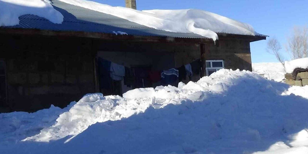 Muş’ta tipinin yaşandığı köyde hayat 2 gün durdu