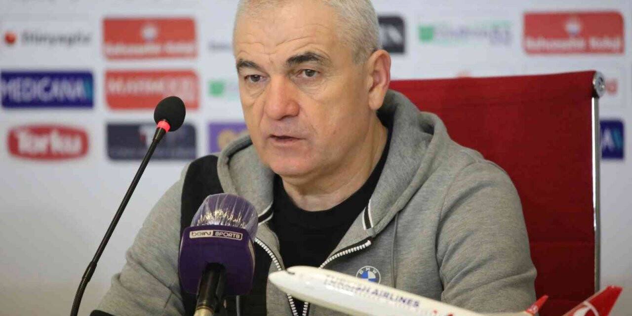 Rıza Çalımbay: “Bu oyunla maçın kazanmamız gerekiyordu”