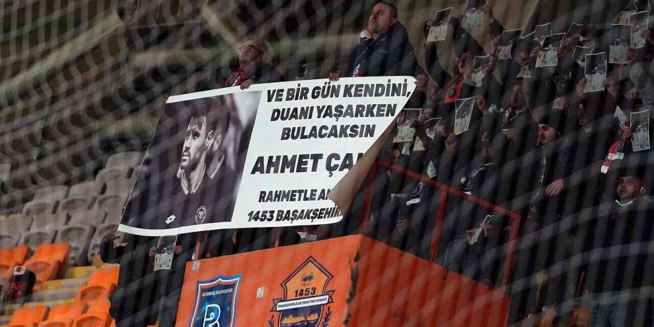 Başakşehir’de Ahmet Çalık unutulmadı