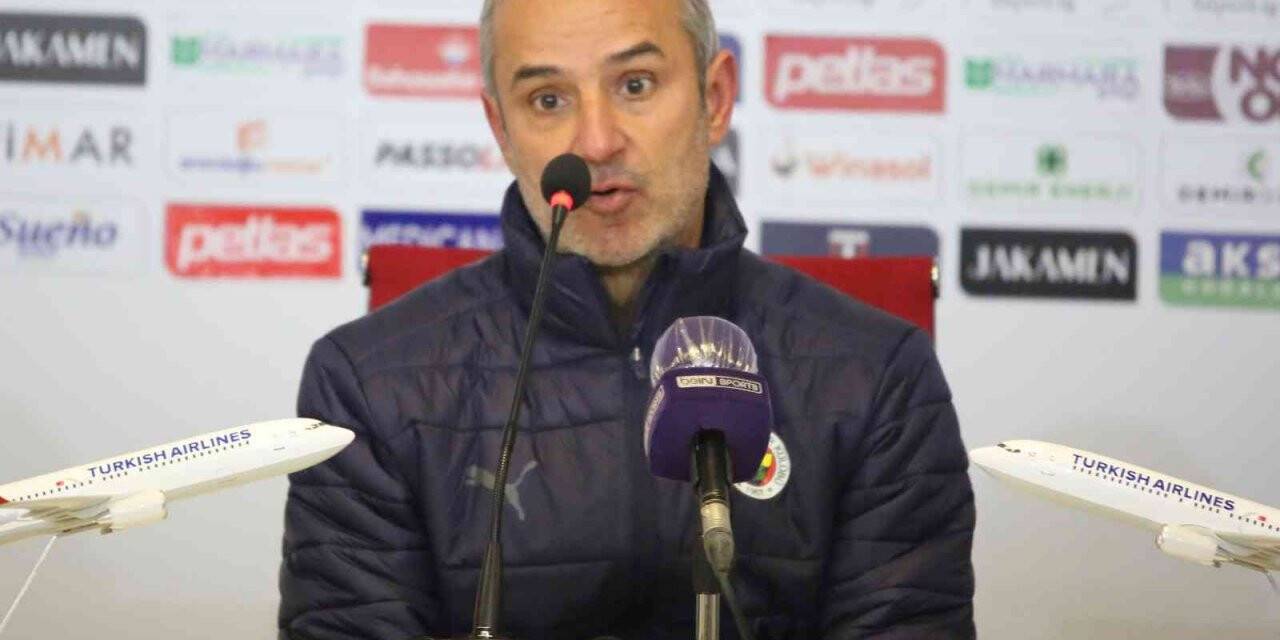 İsmail Kartal: Benim istediğim Fenerbahçe bu