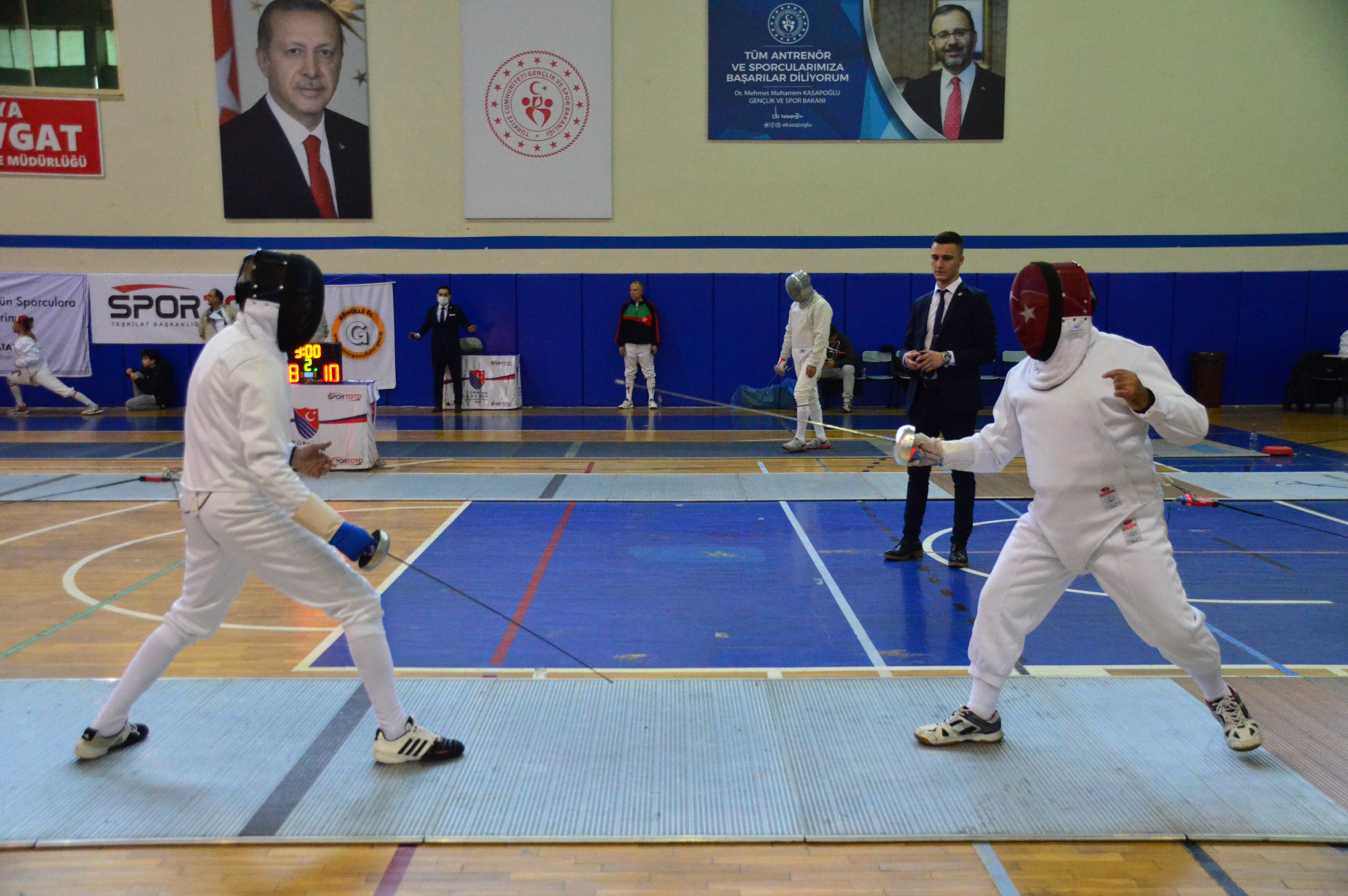 Antalya'da Veteranlar Eskrim Türkiye Şampiyonası tamamlandı