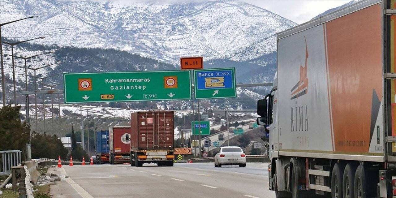 TAG Otoyolu Osmaniye'den Gaziantep yönüne trafiğe açıldı