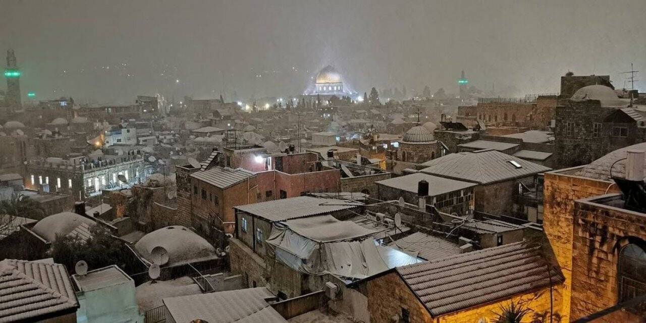 Kudüs kara büründü