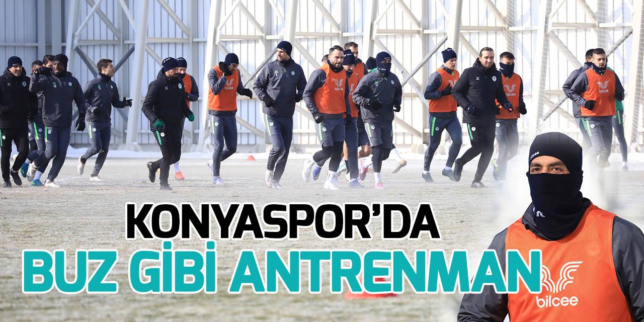 Konyaspor, Giresun maçı hazırlıklarını sürdürdü