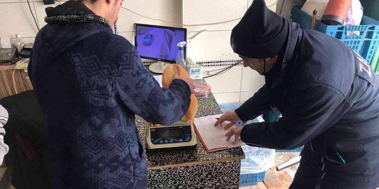 Akşehir’de zabıta ekipleri fırın denetimlerini sürdürüyor
