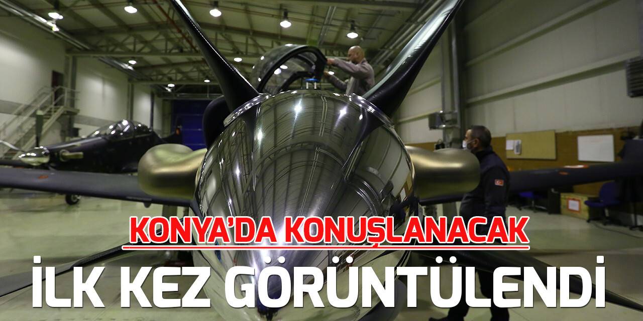 Konya'da konuşlandırılacak Ateş Filo için özel tasarlanan HÜRKUŞ’lar ilk kez görüntülendi