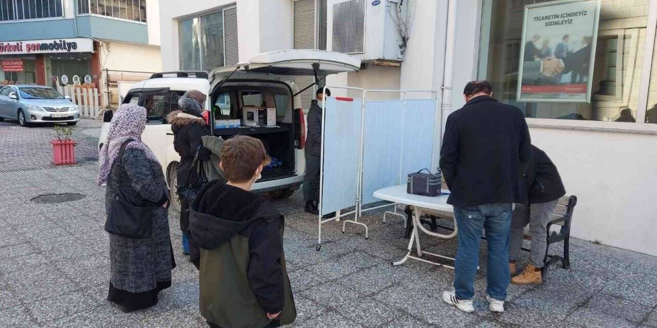 Türkeli’de her gün farklı noktaya aşı standı