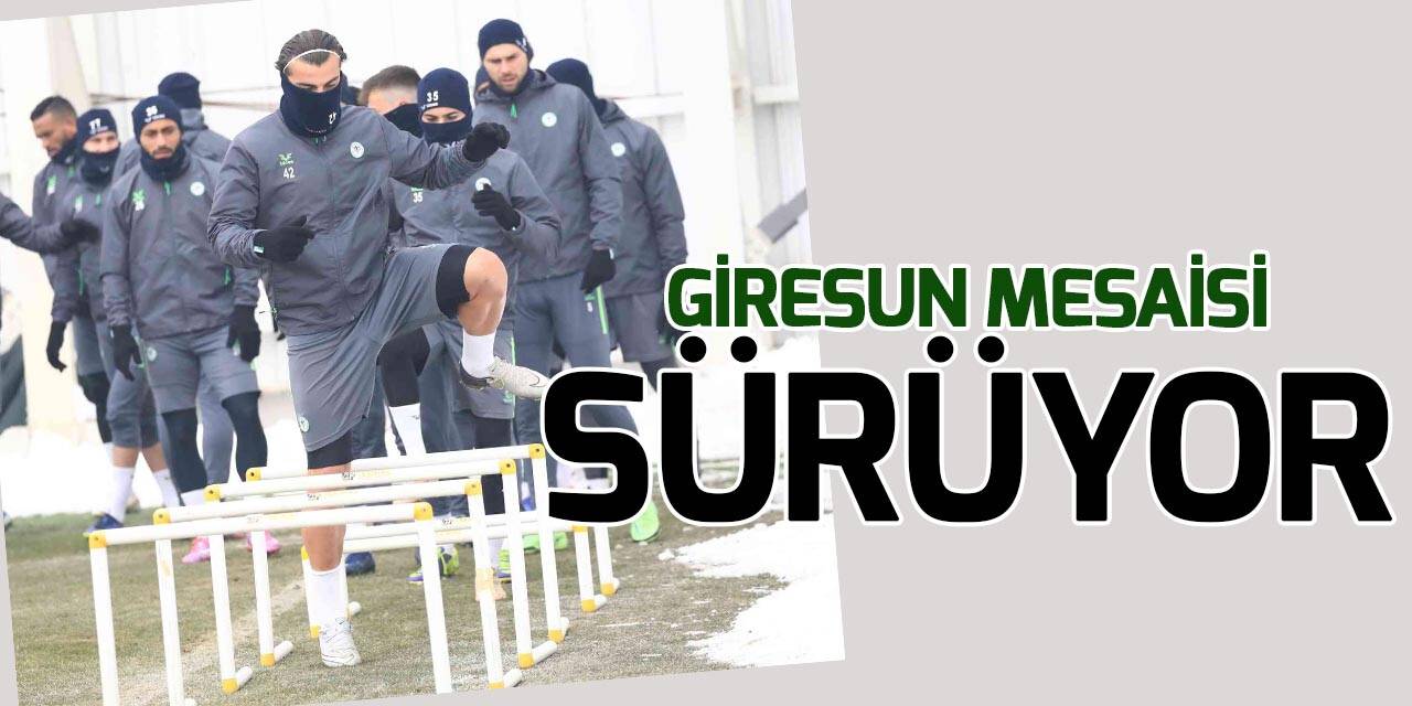 Konyaspor, Giresunspor maçı hazırlıklarına devam ediyor