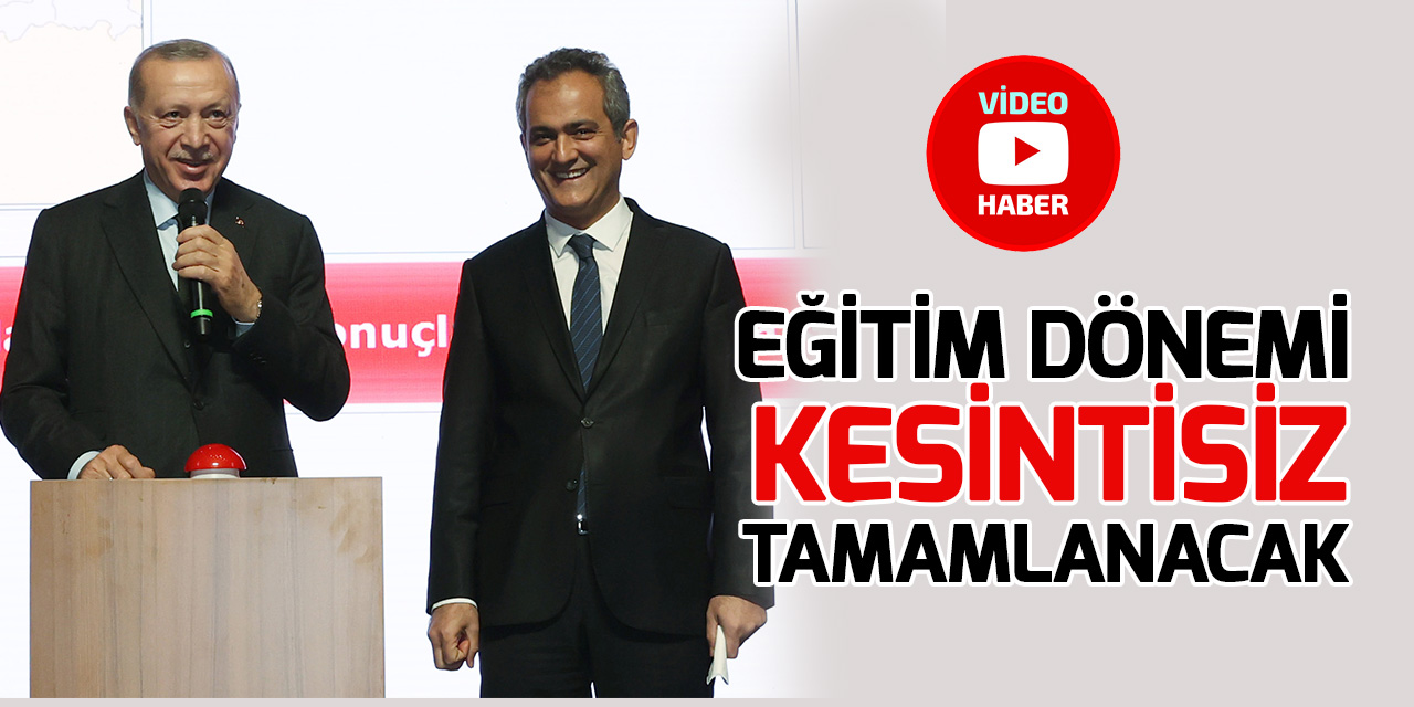 Cumhurbaşkanı Erdoğan, 15 bin öğretmenin atama töreninde konuştu