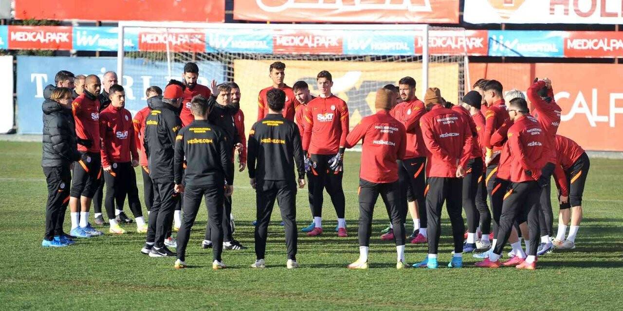 Galatasaray, Alanyaspor hazırlıklarını sürdürdü