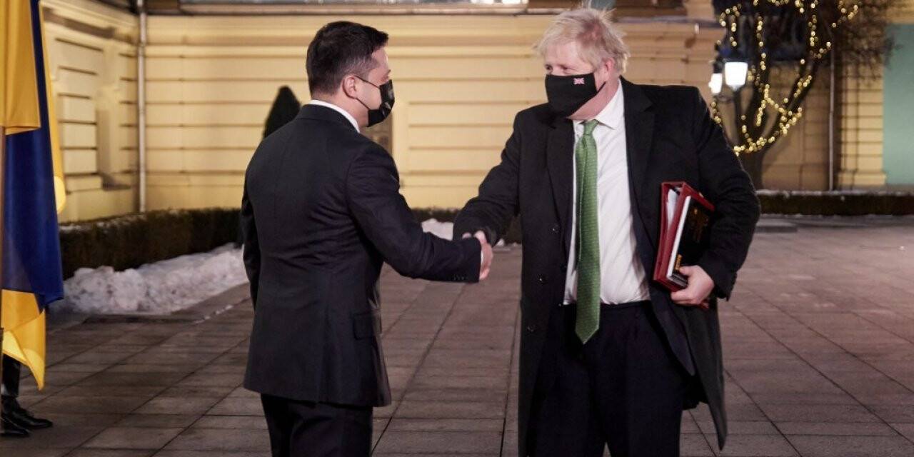 İngiltere Başbakanı Johnson, Ukrayna’da