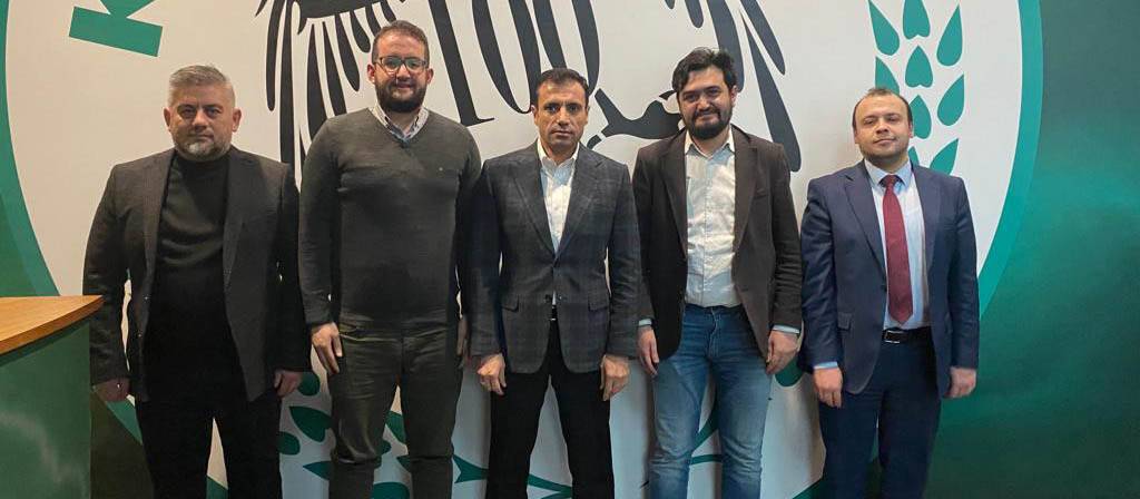 Başkan Özgökçen'i ziyaret ettiler