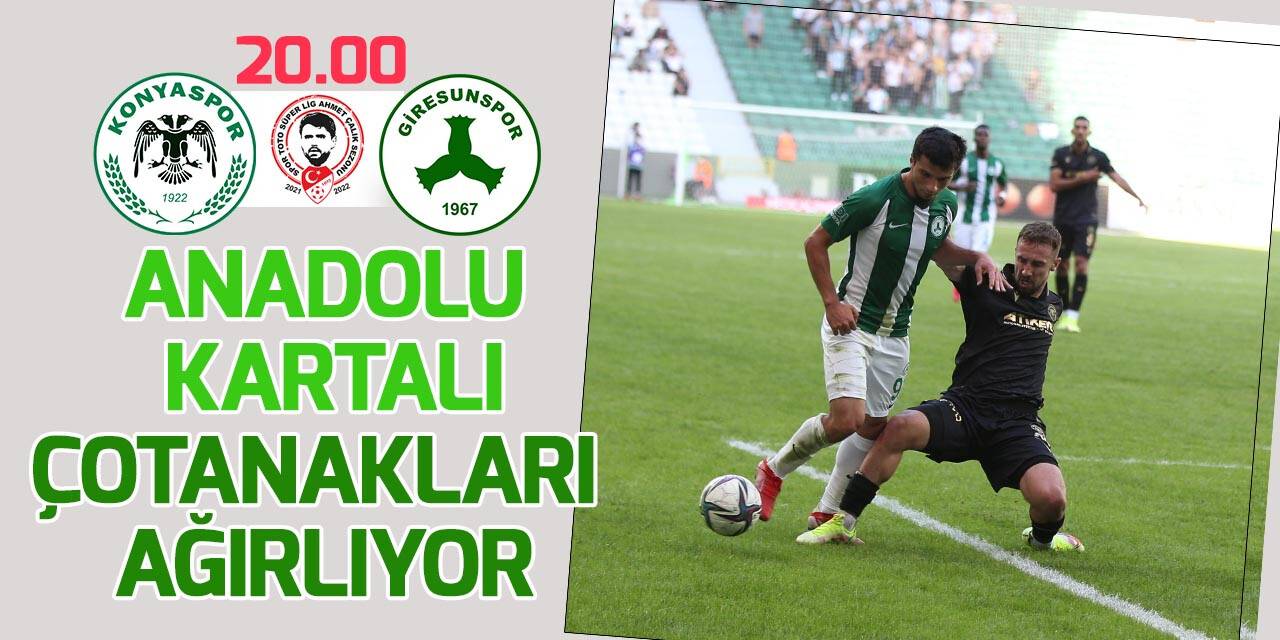Konyaspor, Giresunspor'u konuk ediyor