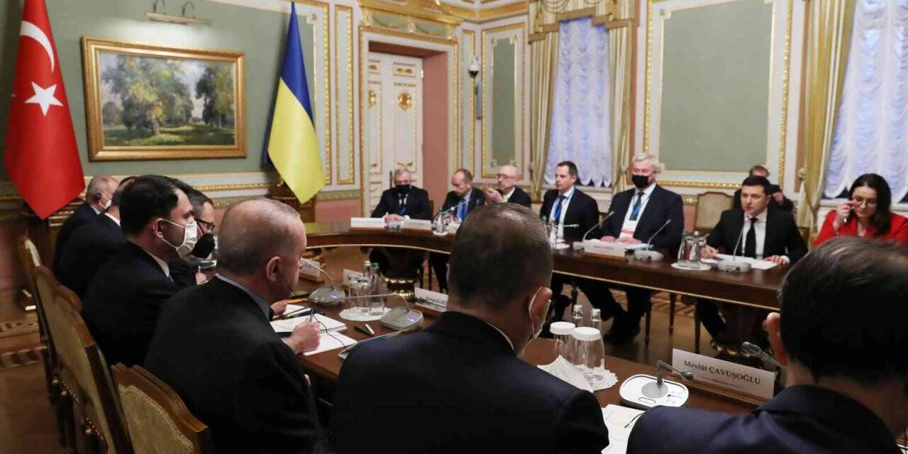 Erdoğan ve Zelenskiy başkanlığında heyetlerarası görüşme