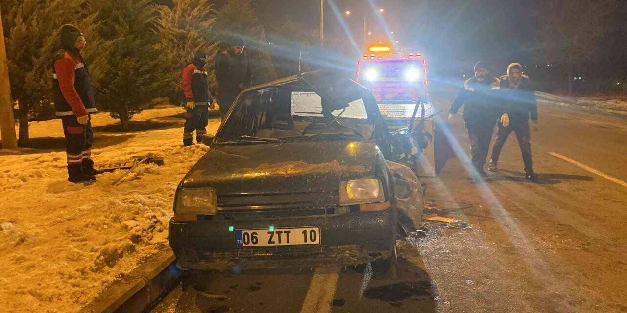 Nevşehir’de otomobil ile yolcu otobüsü çarpıştı: 1 ölü, 3 yaralı