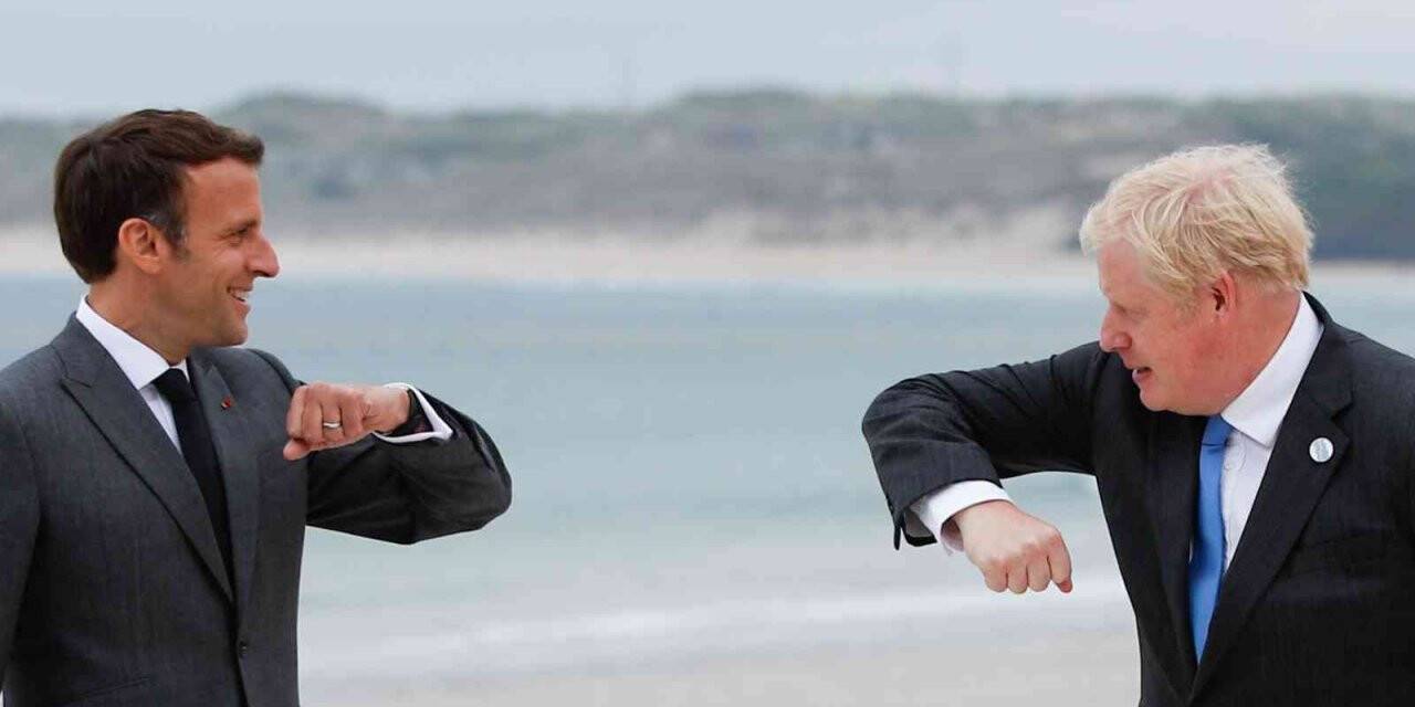 Johnson ve Macron, Ukrayna-Rusya krizini görüştü