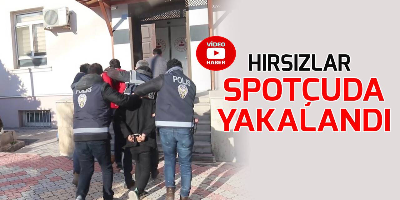 Gurbetçilerin evinden çaldığı eşyaları spotçulara satan şüpheliler yakalandı