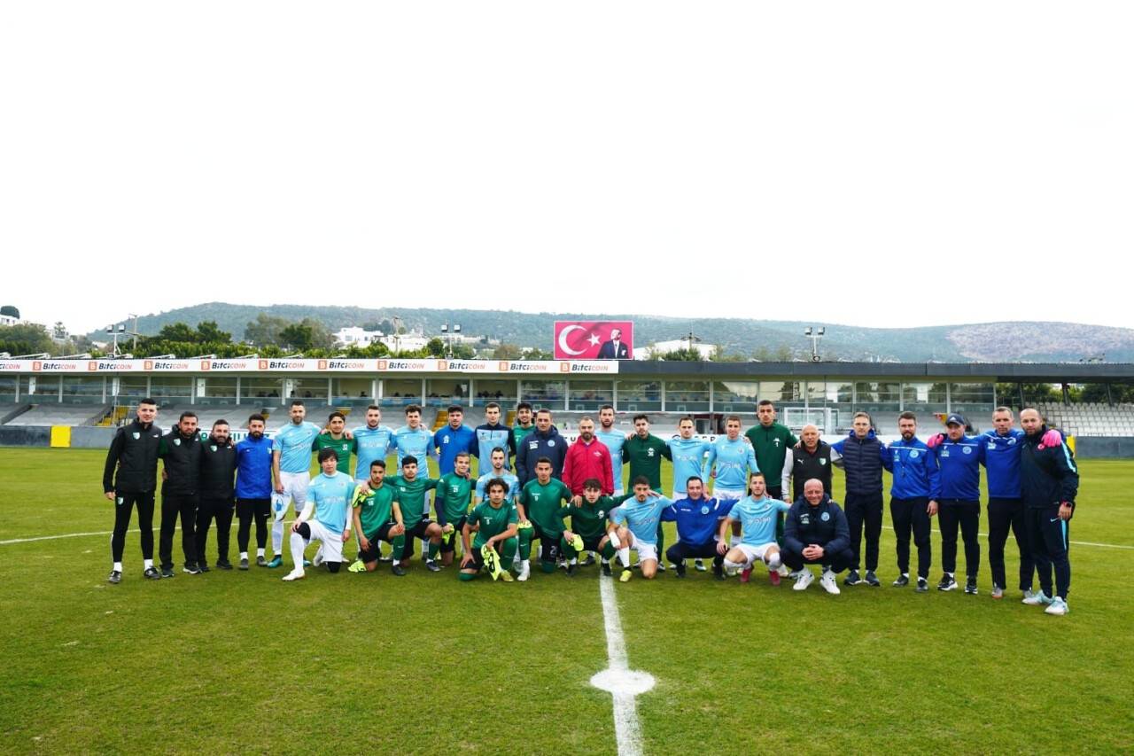 Ofk Petrovac - Bodrumspor’la antrenman maçı yaptı