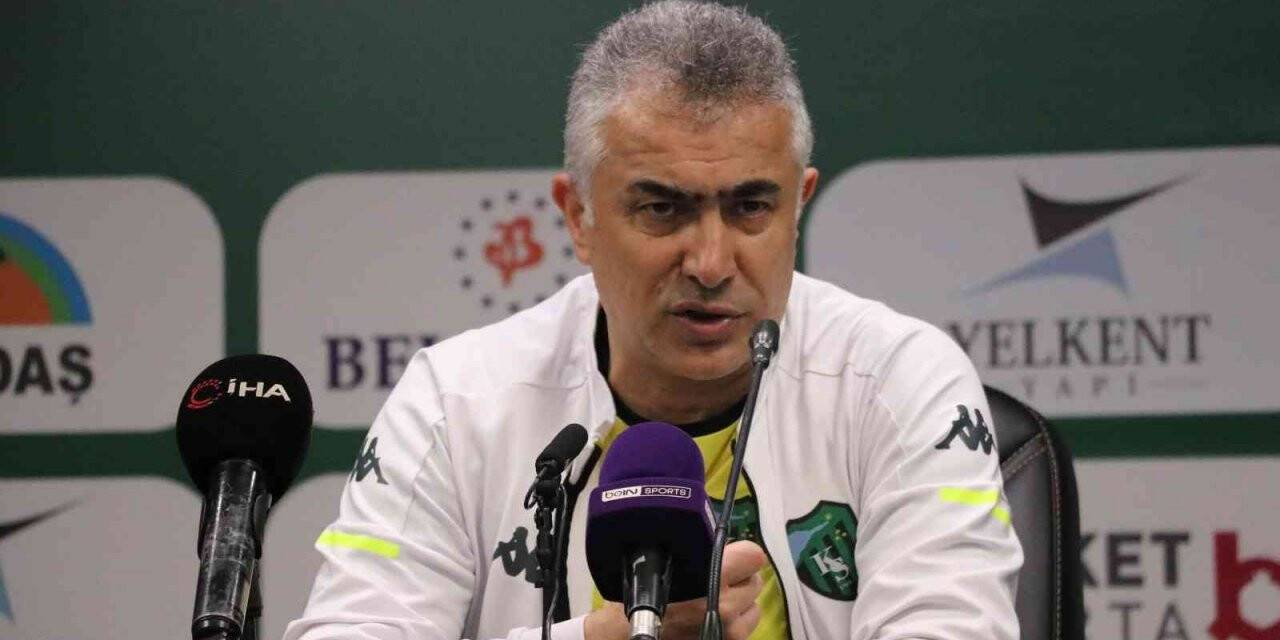 Kocaelispor-Boluspor maçının ardından