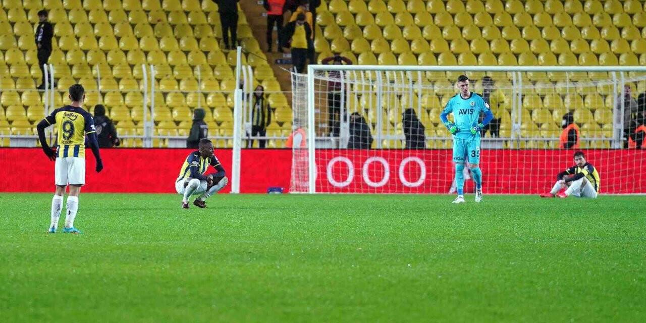 Fenerbahçe kupaya veda etti