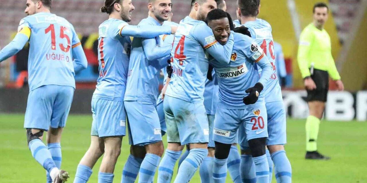 Kayserispor ilk kez Hatayspor’u mağlup etti