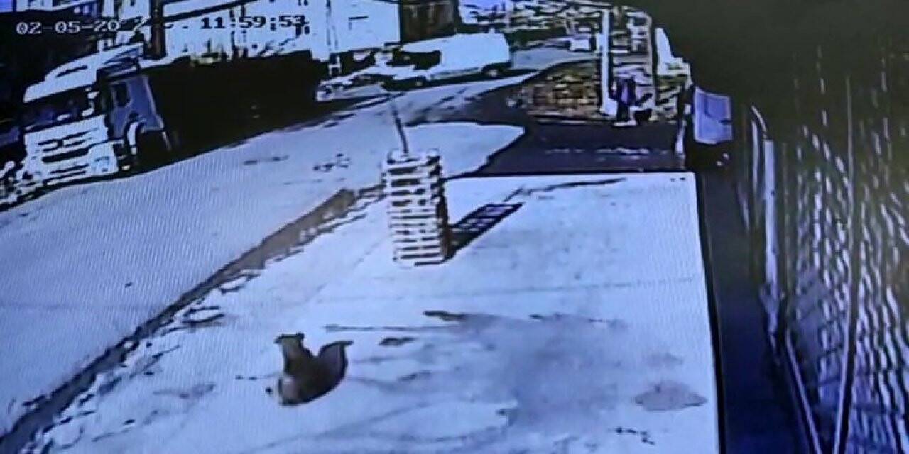 Arnavutköy’de bozuk rögar kapağı kazaya yol açtı