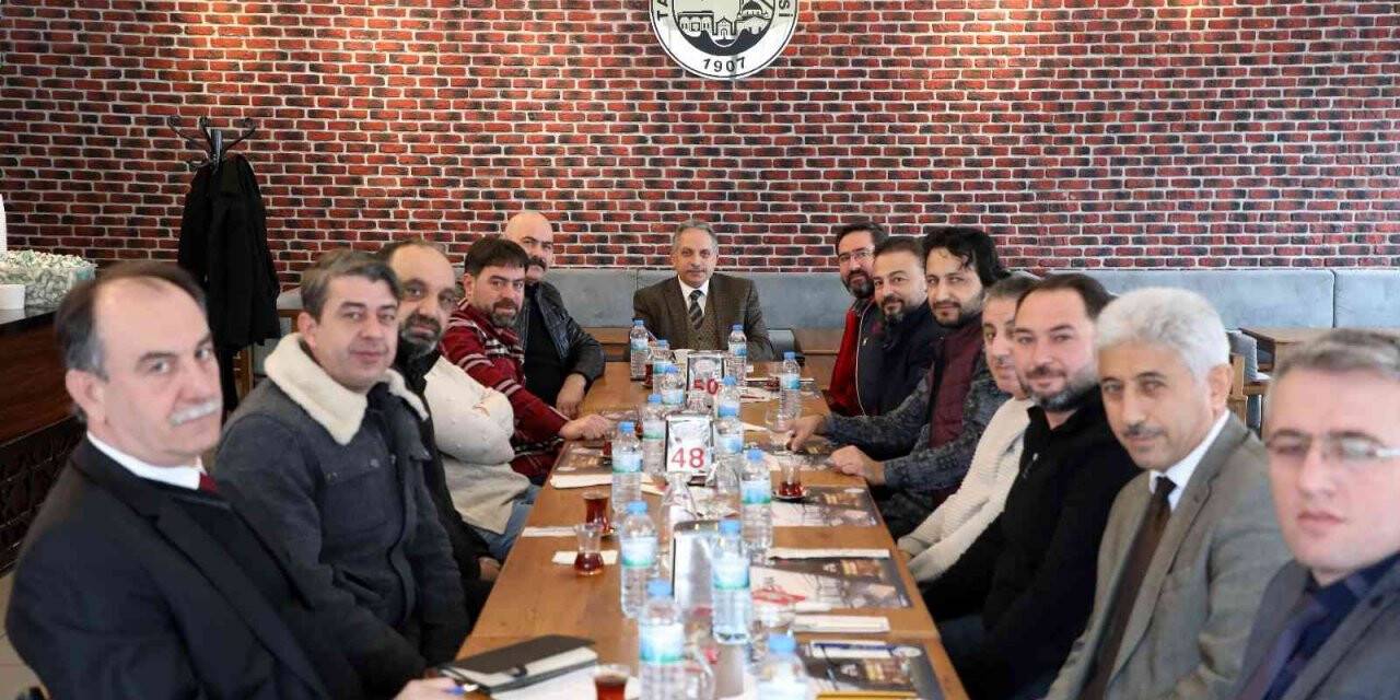 Başkan Yalçın’dan esnaf buluşmaları