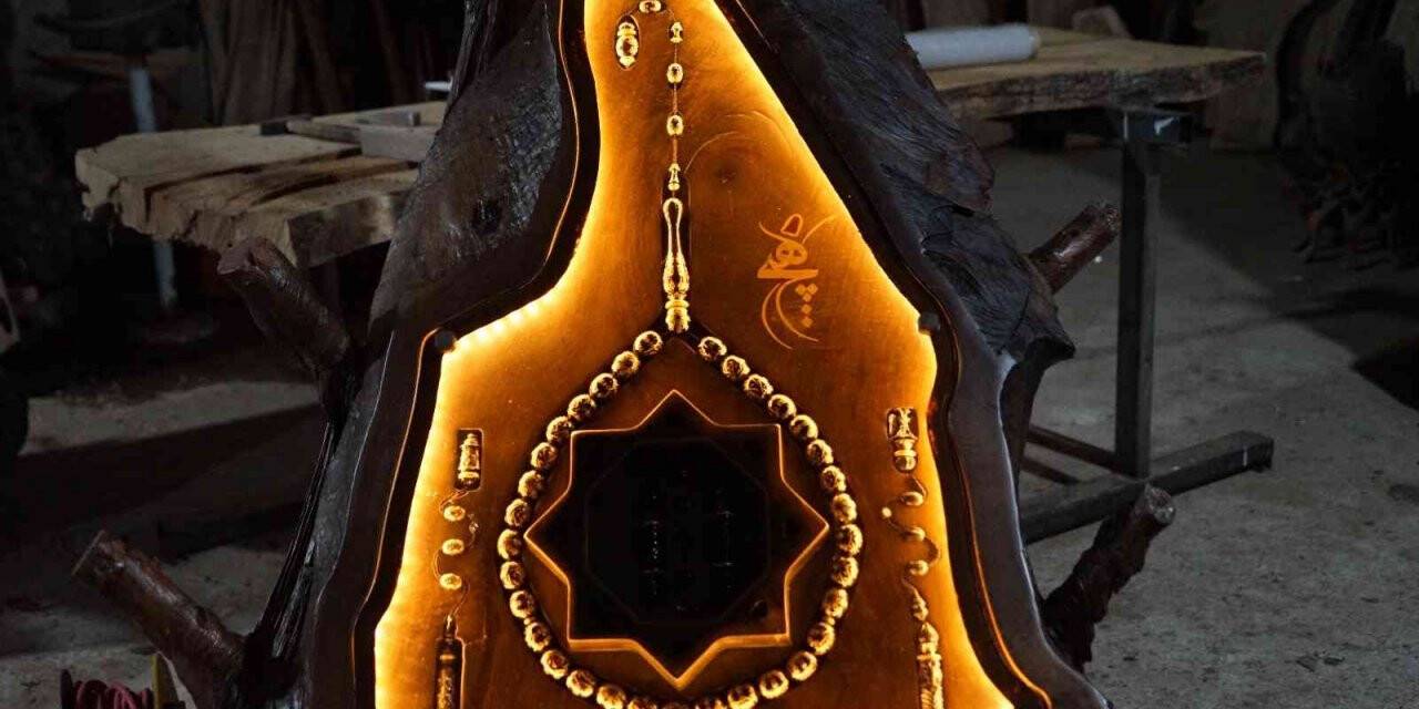 Bu tespihin Türkiye’de eşi benzeri yok, 9 usta 7 ay çalışarak yaptı