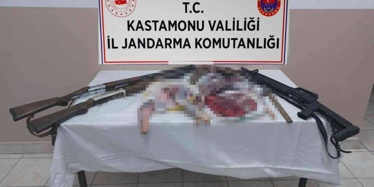 Yasadışı karaca avlayan üç kişiye 11 bin 822 TL para cezası