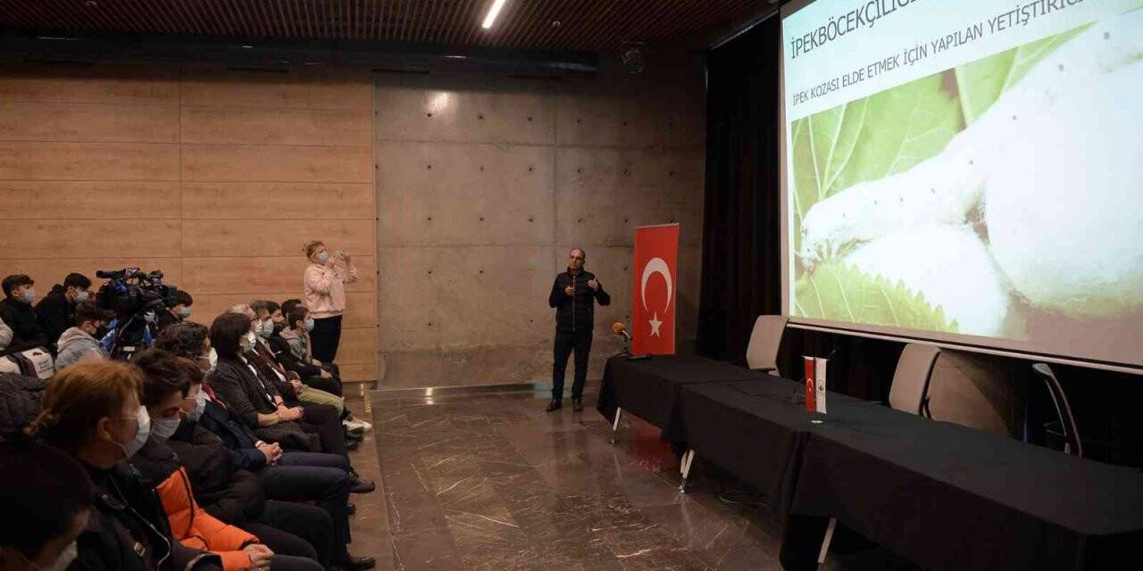 Osmangazi’de ipek böceği yetiştiriciliği kursu
