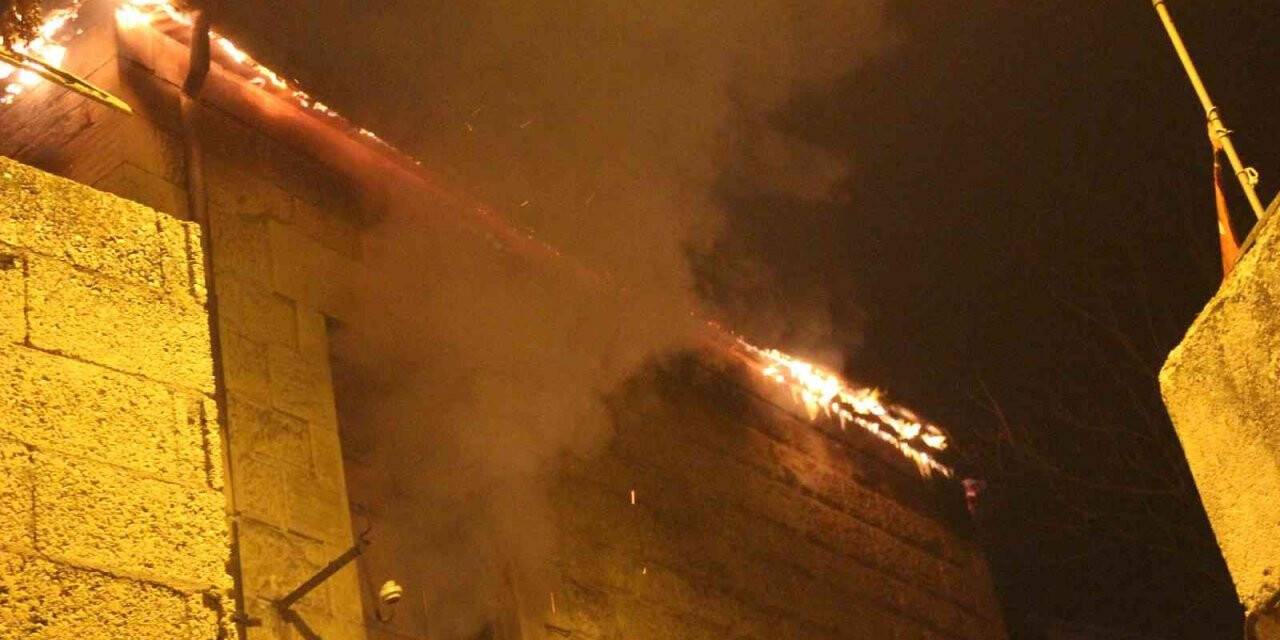 Kilis’te korkutan yangın