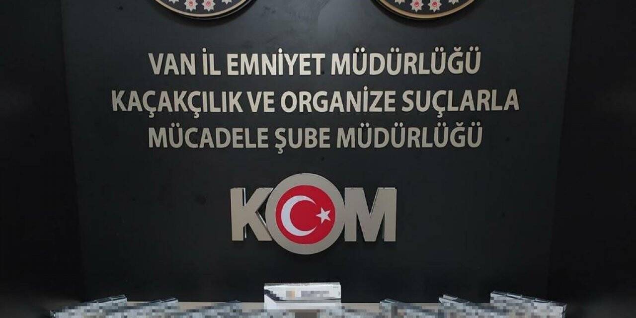 Van’da gümrük kaçakçılığı operasyonu