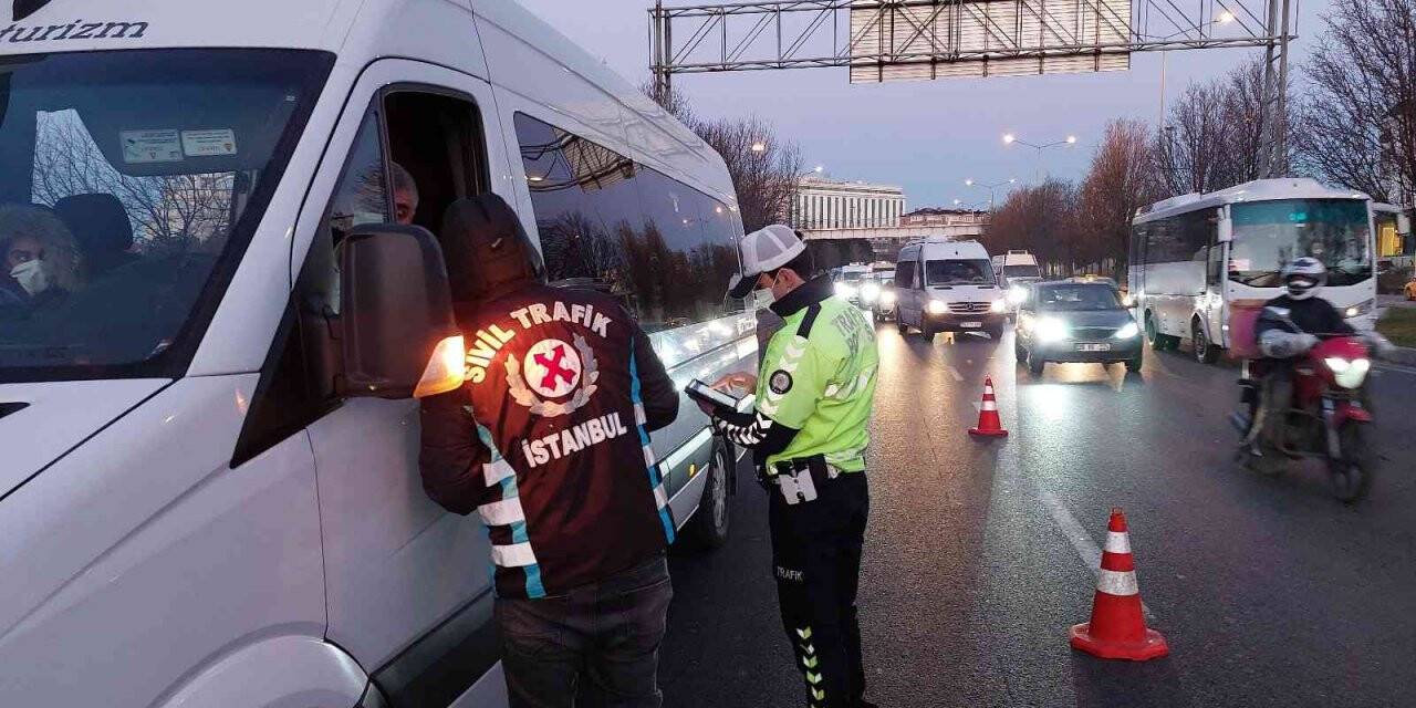 Bakırköy ve Sarıyer’de okul servislerine denetim